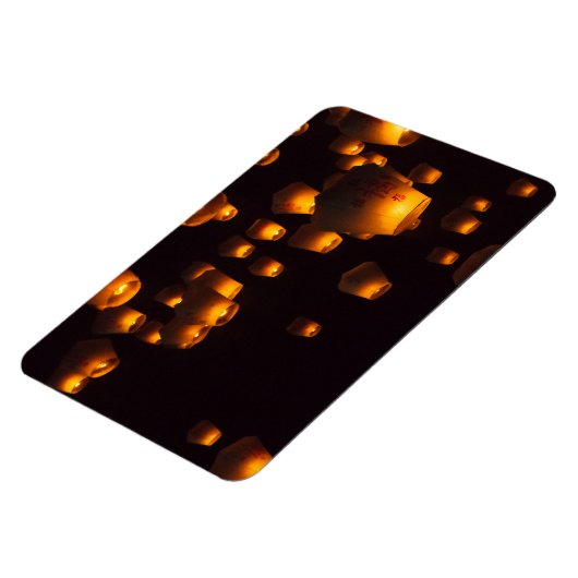 Magnet Flexible Vue nocturne des Sky Lanterns (Côté Gauche)