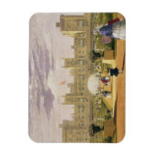 Magnet Flexible Vue orientale sur le château et le jardin, Windsor (Vertical)