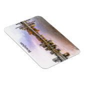 Magnet Flexible Vue panoramique de Birmingham Angleterre (Côté Droit)