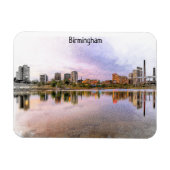 Magnet Flexible Vue panoramique de Birmingham Angleterre (Horizontal)
