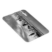 Magnet Flexible Vue panoramique de Chicago en hiver (Côté Droit)