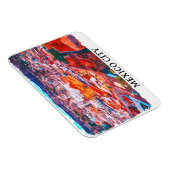 Magnet Flexible Vue panoramique de la peinture CDMX de Mexico (Côté Droit)