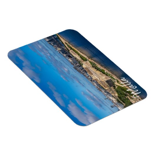 Magnet Flexible Vue panoramique de Sliema à Malte (Côté Droit)