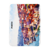 Magnet Flexible Vue panoramique Porto Portugal (Vertical)