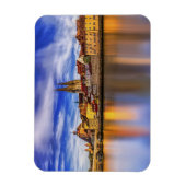 Magnet Flexible Vue pittoresque du fleuve Regensburg (Vertical)