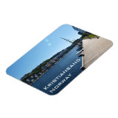Magnet Flexible Vue Riverside En Kristiansand, Norvège (Côté Gauche)