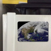 Magnet Flexible Vue satellite de l'ouragan Sandy