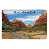 Magnet Flexible Vue sur la rivière Vierge 2 (Horizontal)