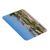 Magnet Flexible Vue sur les jardins près du palais du Belvédère in (Côté Droit)