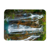 Magnet Flexible Vue surélevée d'une cascade, Croatie (Horizontal)