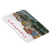 Magnet Flexible Vues de Copenhague. Nyhavn P. 3. (Côté Droit)