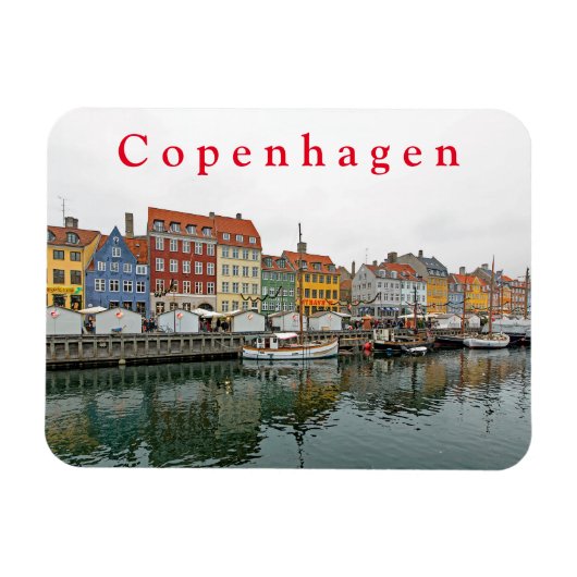 Magnet Flexible Vues de Copenhague. Nyhavn P. 3. (Horizontal)