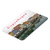 Magnet Flexible Vues de Copenhague. Nyhavn P. 3. (Côté Gauche)