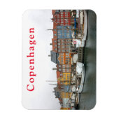 Magnet Flexible Vues de Copenhague. Nyhavn P. 4. (Vertical)