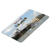 Magnet Flexible Vues de Savannah, Géorgie (Côté Gauche)