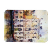 Magnet Flexible Vues de Venise fait dans l'aquarelle artistique (Horizontal)