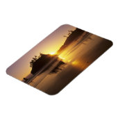 Magnet Flexible WA, Pôle olympique, Deuxième plage au coucher du s (Côté Gauche)