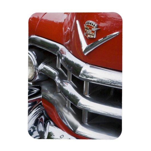 Magnet Flexible WA, Seattle, automobile américaine classique. 4 (Vertical)