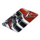 Magnet Flexible WA, Seattle, automobile américaine classique. 4 (Côté Gauche)