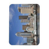 Magnet Flexible WA, Seattle, Seattle skyline avec ferry boat (Vertical)