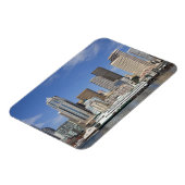 Magnet Flexible WA, Seattle, Seattle skyline avec ferry boat (Côté Gauche)