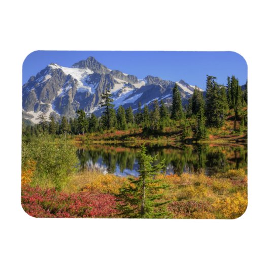 Magnet Flexible WA, zone de loisirs de Heather Meadows, Mt. 2 (Horizontal)