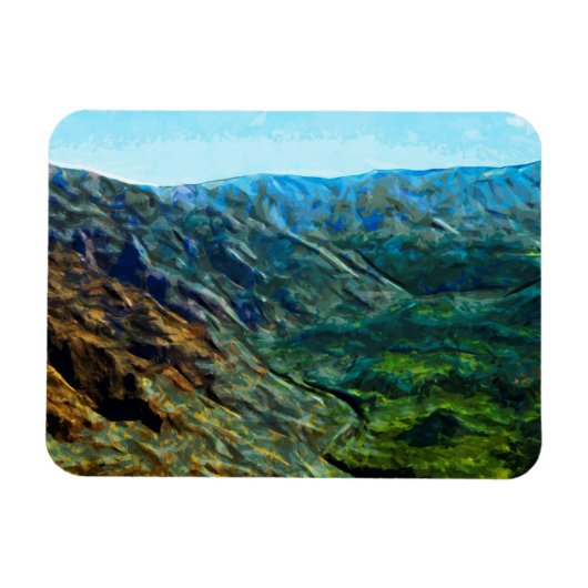 Magnet Flexible Waimea Canyon 11 Abstrait Impressionist.jpg (Horizontal)