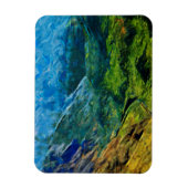 Magnet Flexible Waimea Canyon Impressionniste Abstrait (Vertical)