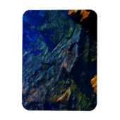 Magnet Flexible Waimea Canyon Kauai Impressionniste Abstrait (Vertical)