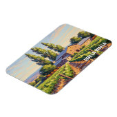 Magnet Flexible Walla Walla Washington Travel (Côté Gauche)