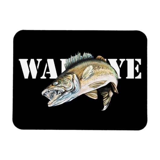 Magnet Flexible Walleye (Horizontal)