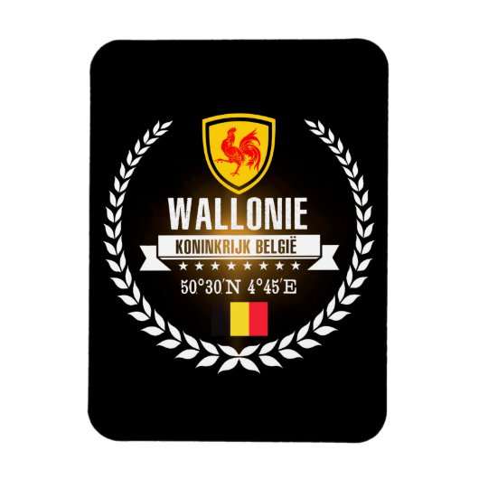 Magnet Flexible Wallonie (Vertical)