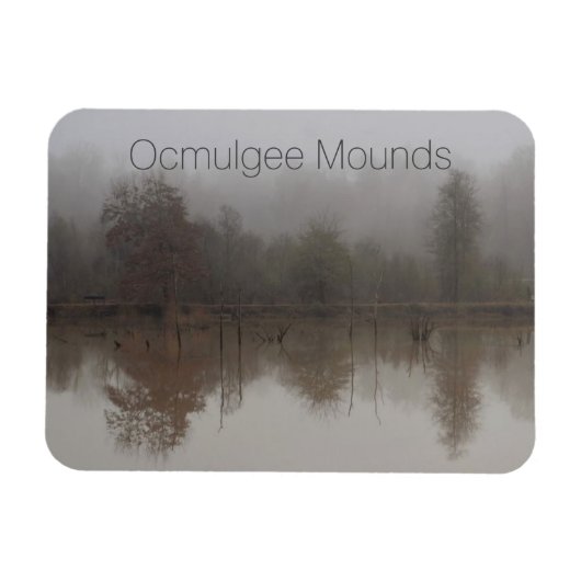 Magnet Flexible Walnut Creek Wetlands, Ocmulgee Mounds, Géorgie (Horizontal)