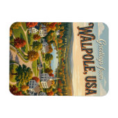 Magnet Flexible Walpole États-Unis (Horizontal)
