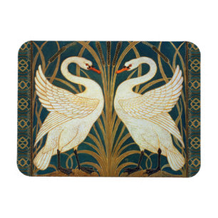 Magnet Flexible Walter Crane Swan