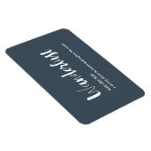 Magnet Flexible Wanderlust définition blanc gris bleu couleur (Côté Droit)