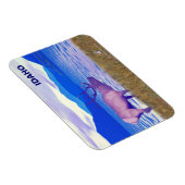 Magnet Flexible Wapiti (Elk) Sur Le Lac (Côté Droit)