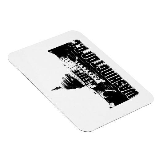 Magnet Flexible Washington DC Skyline (Côté Droit)