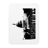 Magnet Flexible Washington DC Skyline (Vertical)