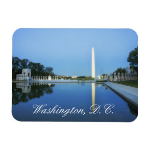 Magnet Flexible Washington Monument, Reflect Pool, Washington