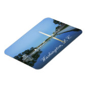 Magnet Flexible Washington Monument, Reflect Pool, Washington (Côté Gauche)