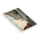 Magnet Flexible Washington St, Hoboken, New Jersey Vintage (Côté Droit)