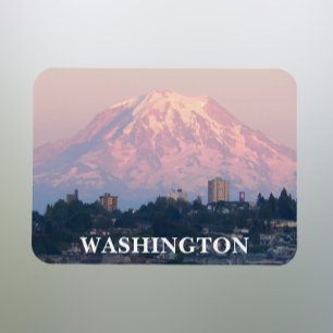 Magnet Flexible Washington State Mount Rainier Paysage