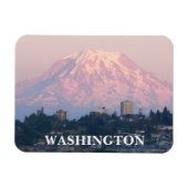 Magnet Flexible Washington State Mount Rainier Paysage (Horizontal)