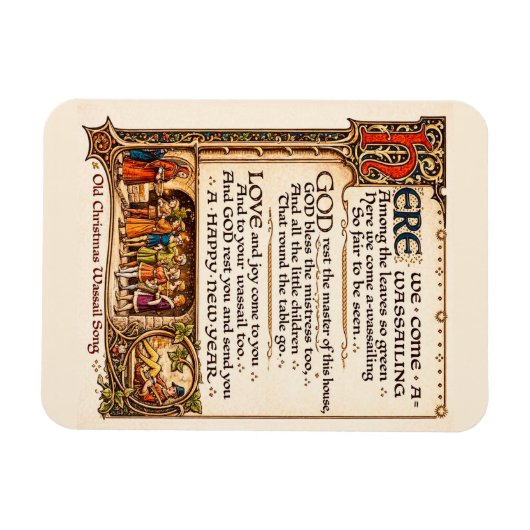 Magnet Flexible Wassail (Horizontal)