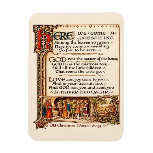 Magnet Flexible Wassail (Vertical)