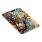 Magnet Flexible Wassily Kandinsky - Composition cinq art abstrait (Côté Droit)