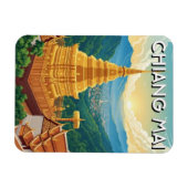 Magnet Flexible  Wat Phrathat Doi Suthep Chiang Mai Thailand (Horizontal)