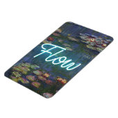 Magnet Flexible Water Lilies Remix – Neon “FLOW” Wall Art & Gifts (Côté Gauche)