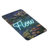 Magnet Flexible Water Lilies Remix – Neon “FLOW” Wall Art & Gifts (Côté Droit)
